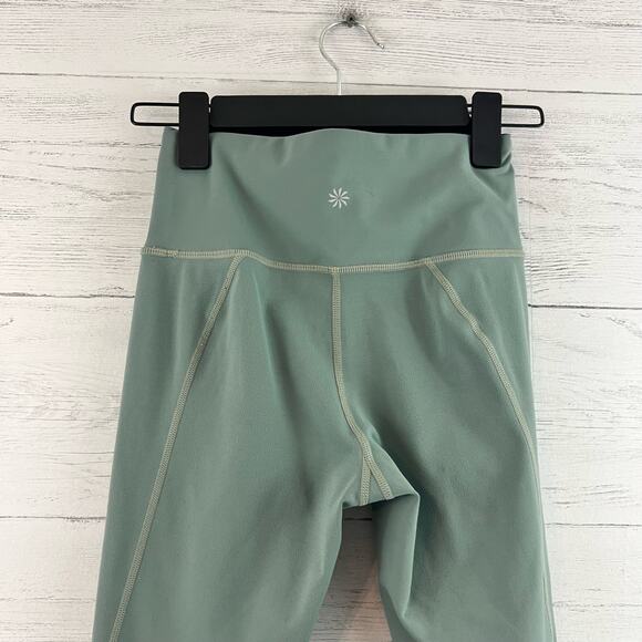 Athleta Mint Green 7/8 Length Leggings Size XS - Picture 6 of 6